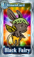 Black Fairy Card
