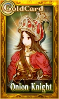 Female Final Fantasy Tactics Onion Knight Card