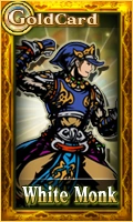 Male White Monk Card