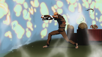 Aqualad stops bomb