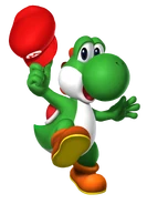 YoshiwithMarioHat