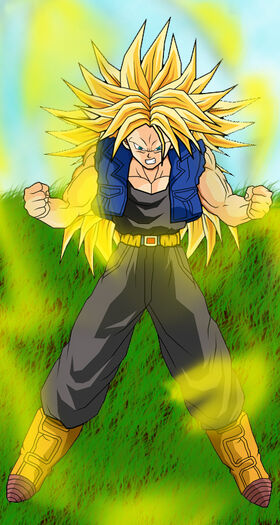 Trunks ssj3 Finish by ExtremeNick