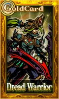 Female Dread Warrior Card