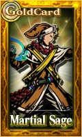 Male Martial Sage Card