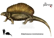 Edaphosaurus novomexicanus by Theropsida