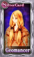 Female Final Fantasy Tactics Geomancer Card