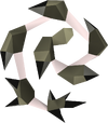 Abyssal whip (white) detail