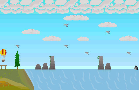 Balloon castle wars 1