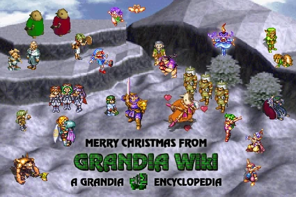 Grandia Christmas Card