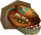 Basilisk head (mounted)