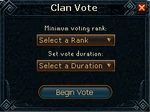 Clan vote system