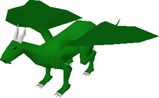 Classic green dragon