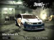Sonny's VW Golf GTI in NFS MW