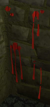 Decorative blood built