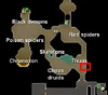 Edgeville Dungeon chaos druid resource dungeon location