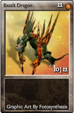 Basalt dragon