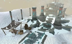 The entrance to the God Wars Dungeon.