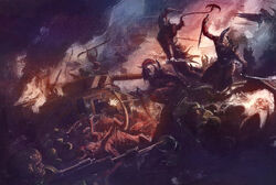Dark eldar against Imperial Guard