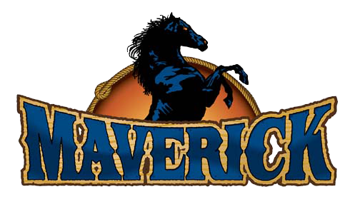 Maverick roller coaster Logopedia the logo and branding site