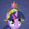 Twilight Sparkle sees Element of Harmony S1E02