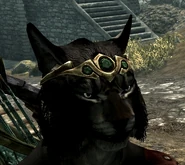 Wearing cowl with circlet