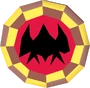 Obsidian charm detail