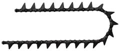 Chainsaw carbide teeth