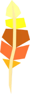 Phoenix feather detail