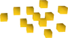 Pineapple chunks detail