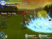 Thunder fire jutsu