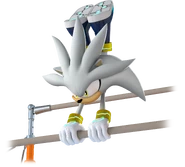 Silver upside down