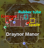 Rubber tube key