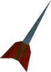 Rune dart detail