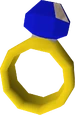 Sapphire ring detail