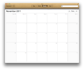 ICal 4.0 OS X 1.06