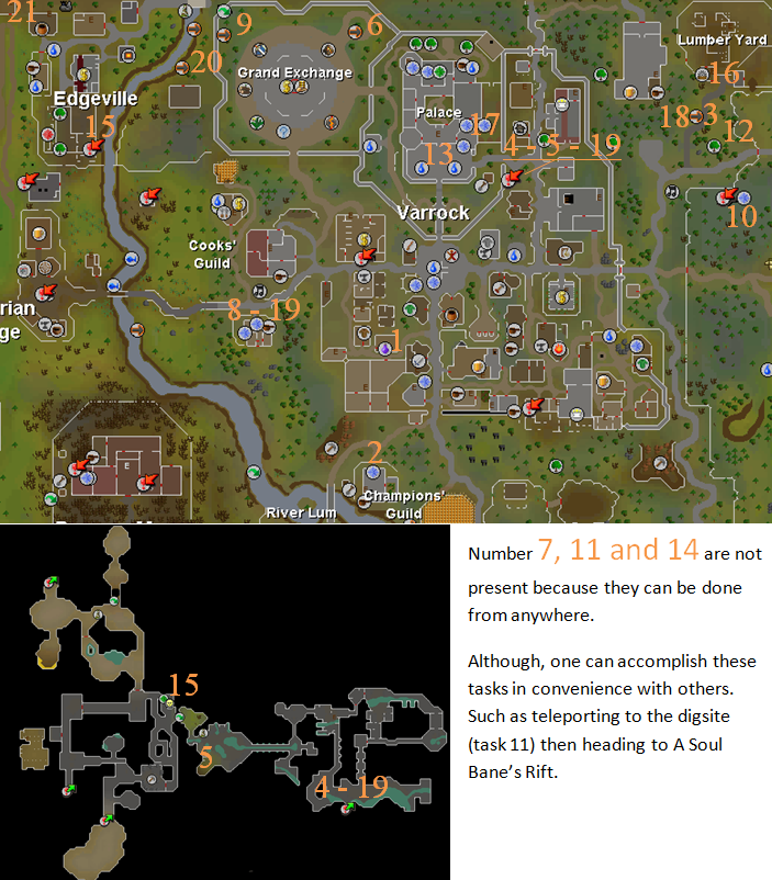 Varrock Tasks The RuneScape Wiki
