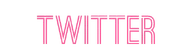 T-W-I-T-T-E-R transparent