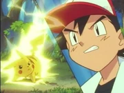 EP003 Pikachu usando impactrueno