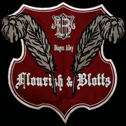 250px-Flourish and Blotts sign