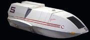 Galileo type shuttlecraft 5 feet studio model Galileo sans engines
