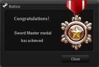 Sword Master Medal