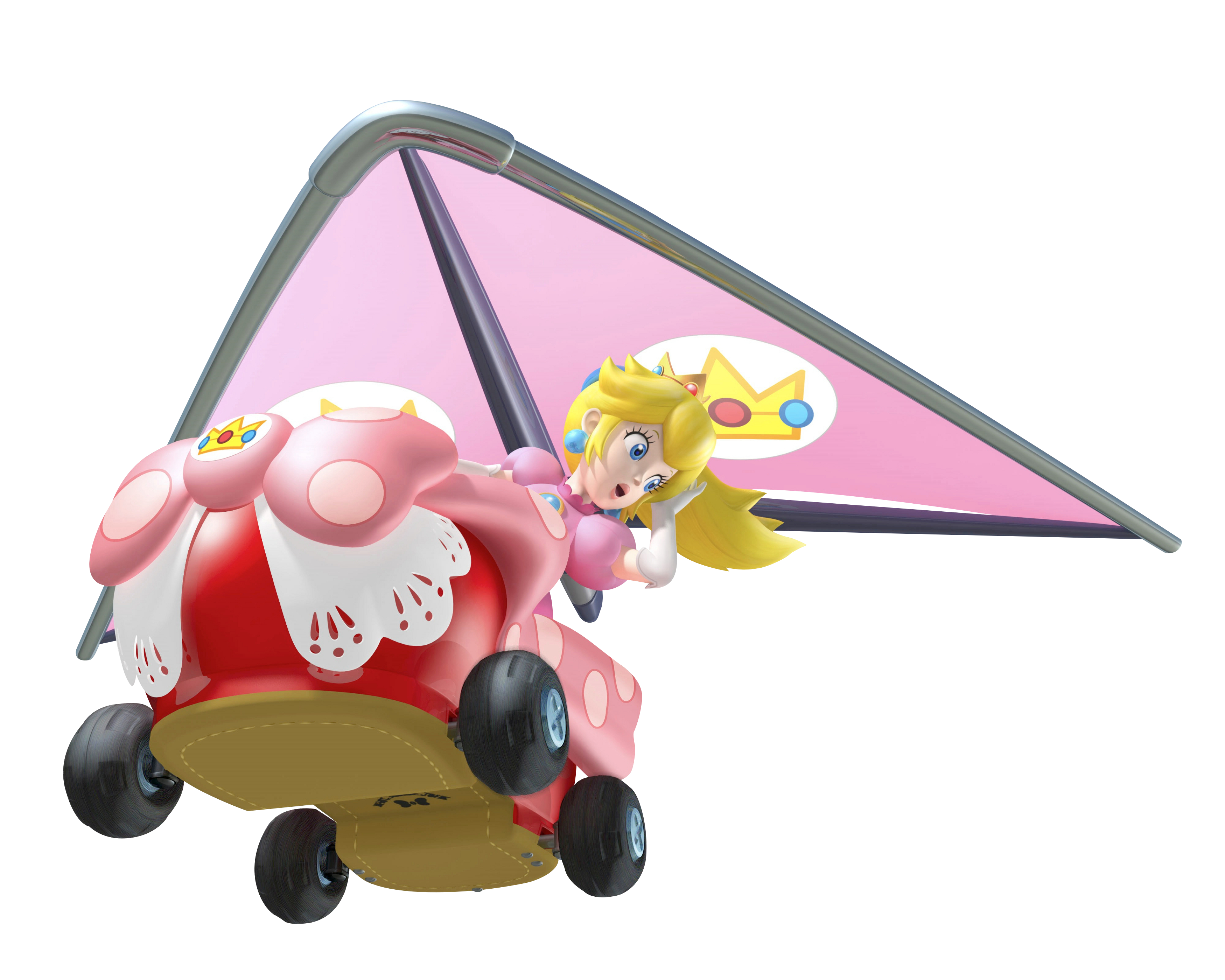 Image - Peach (Mario Kart 7).png - Nintendo 3DS Wiki