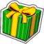 Present holiday green