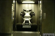 T-1 Unit in an elevator.
