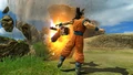 Gohan attacking Goku Zenkai Royale