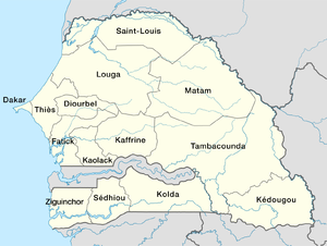 Regions of Senegal