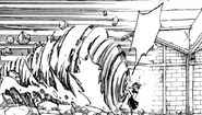 Lucy summons Aquarius using Juvia (manga)