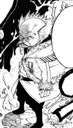 Makarov arrives and saves Erza