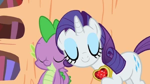 Rarity & Spike Awwww S2E10