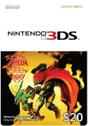 25th Anniversary 3DS Prepaid Card